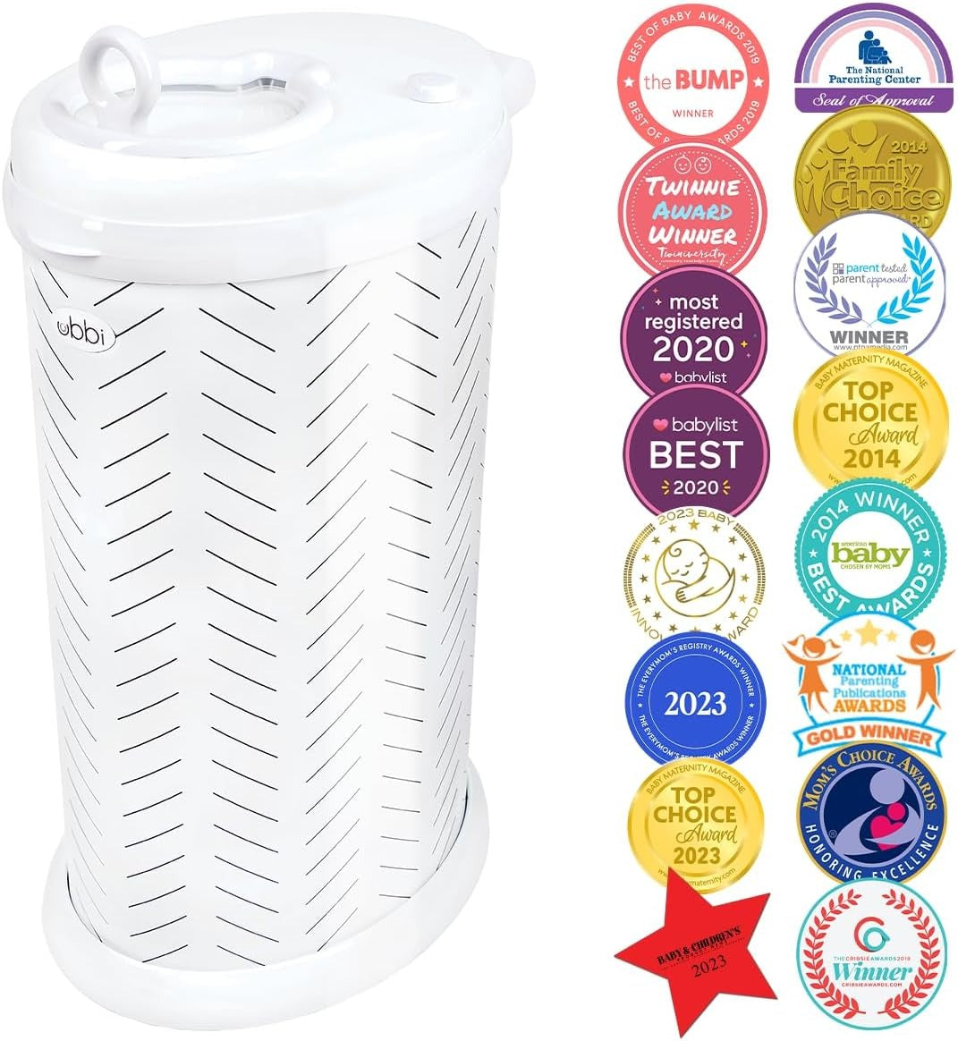Steel Odor Locking Nappy Disposal Bin