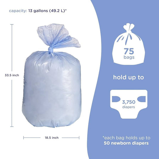 Ubbi Diaper Pail Plastic Bags