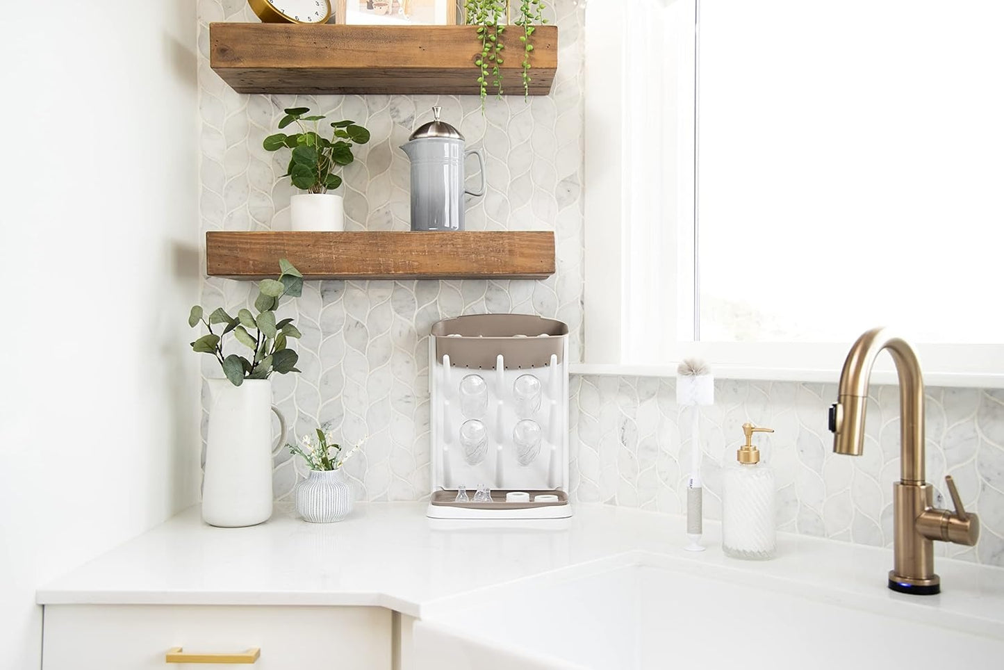 Vertical Baby Bottle Drying Rack