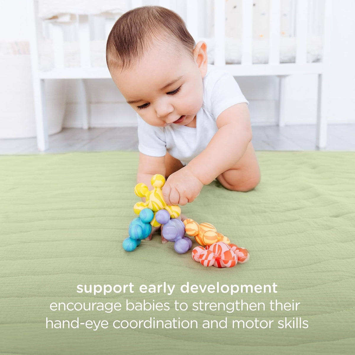 Joinibble Teether for Babies Blue