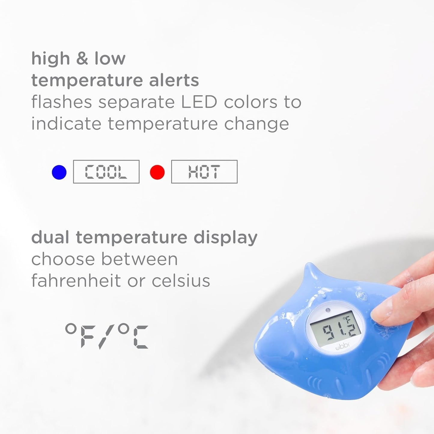 Stingray Baby Bath Thermometer