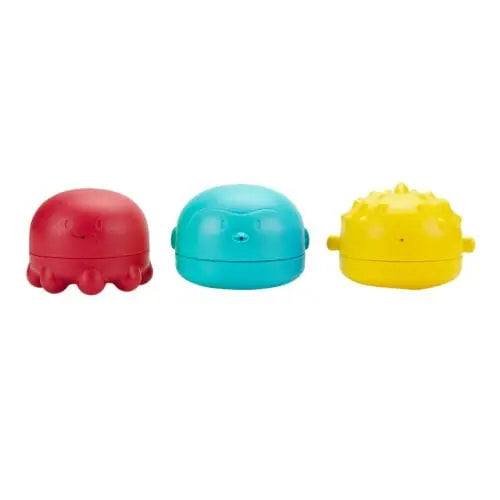 Soft & Colorful Squeeze N' Switch Bath Toy Set