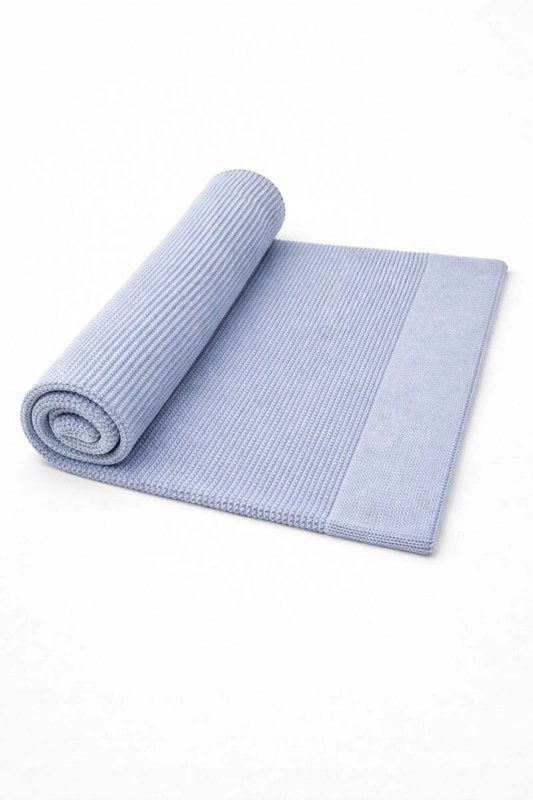 Ander: Bamboo Baby Blanket - Blue (75x100 cm)