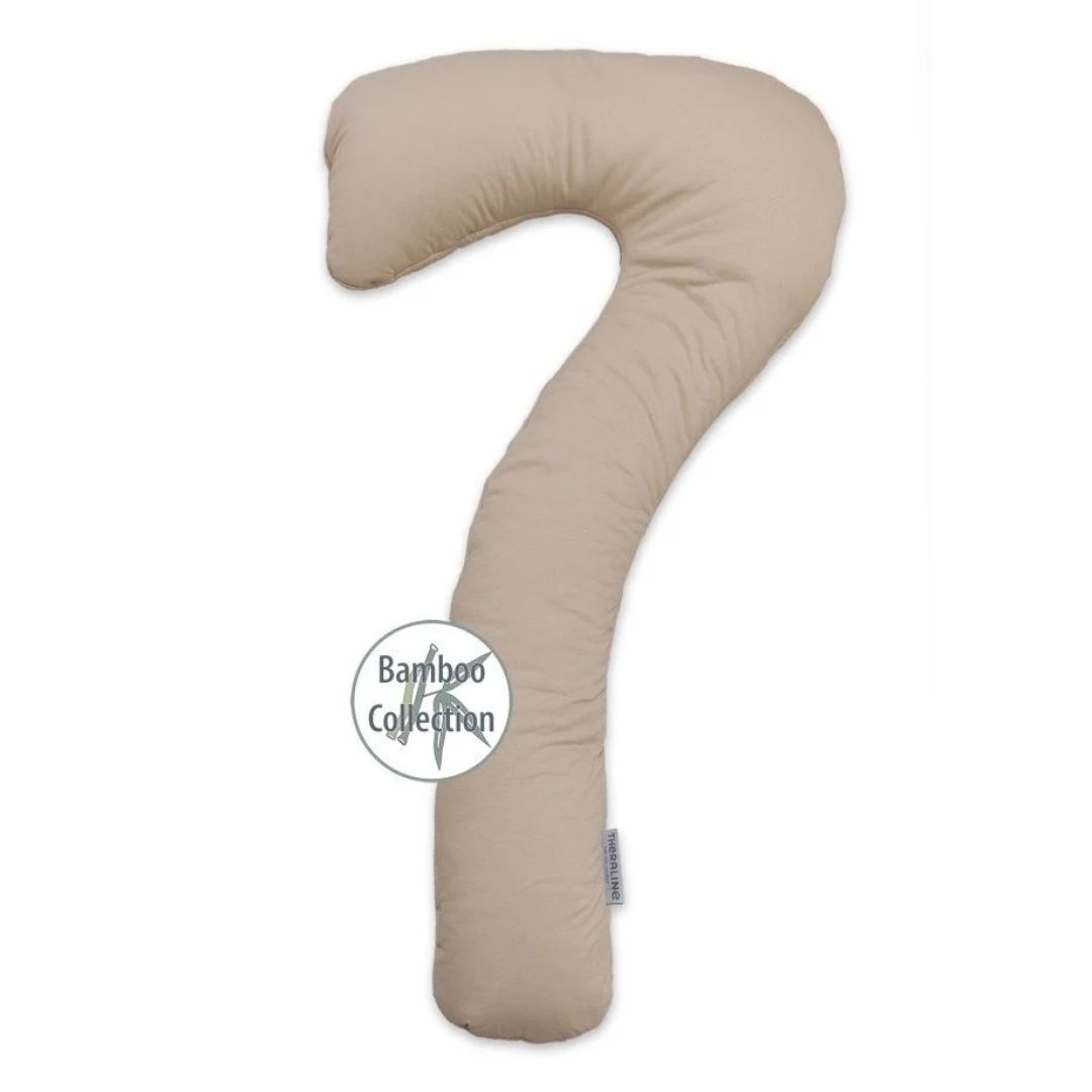 THERALINE my7 Sleeping & Nursing Pillow – Cappuccino