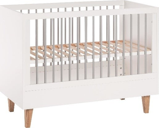 Vox Cot Bed 70X140 CONCEPT Baby White/Grey