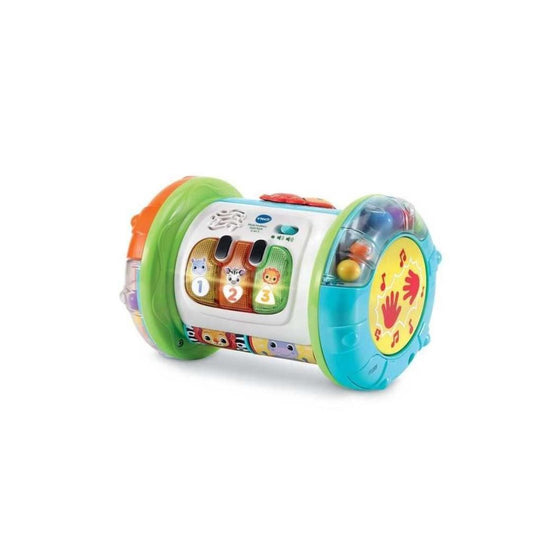 VTech Magi Rouleau Tam-Tam 3-en-1 interactive musical roller and drum for babies.