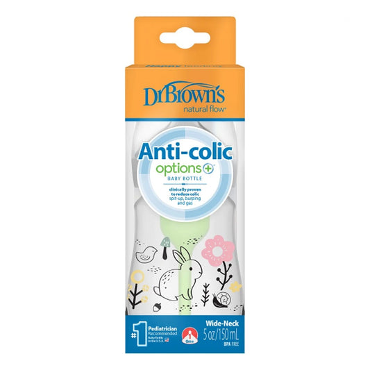 Anti-Colic Options+ Wide Neck Baby Bottles