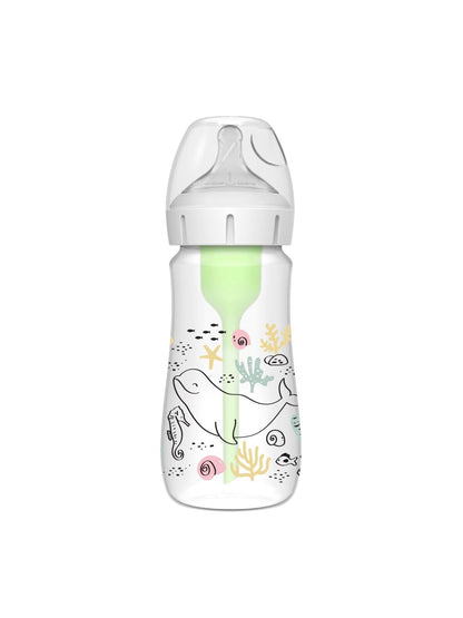 Options+ Anti-Colic Wide Neck Baby Bottles 270ml