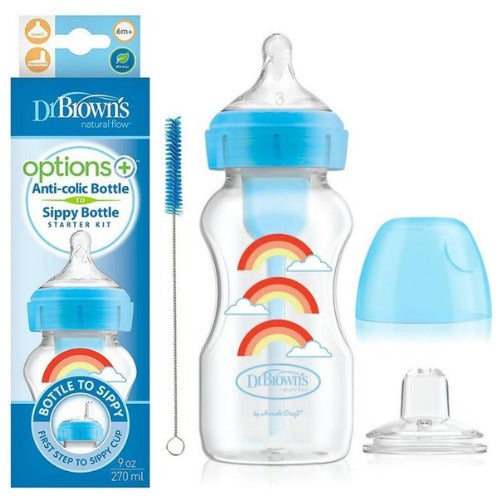 Options+ Wide-Neck Glass Baby Bottle - 8 oz