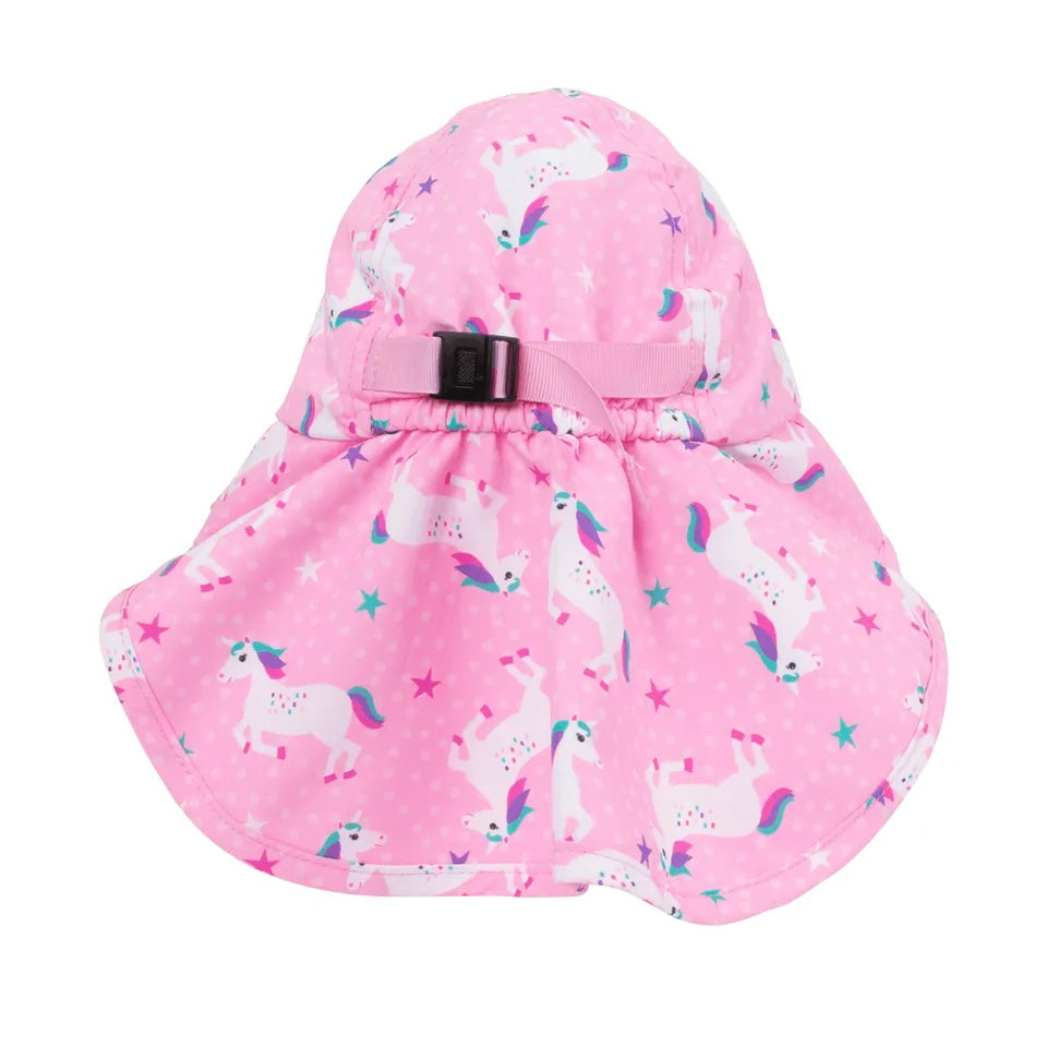 Zoocchini Cape Sun Hat Unicorn – 6-24M