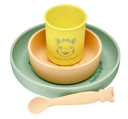 Children's Dinner Set - Sophie The Giraffe - 4 pieces