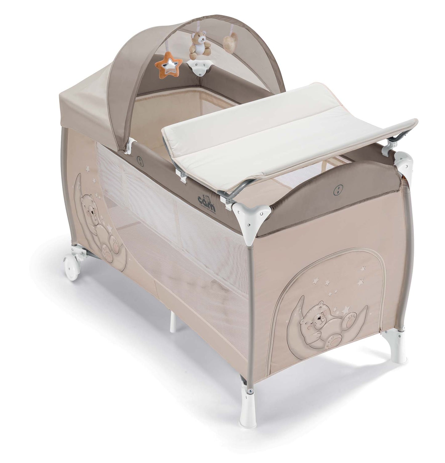 Multi-Use Comfy Baby Playard with Appealing Extras