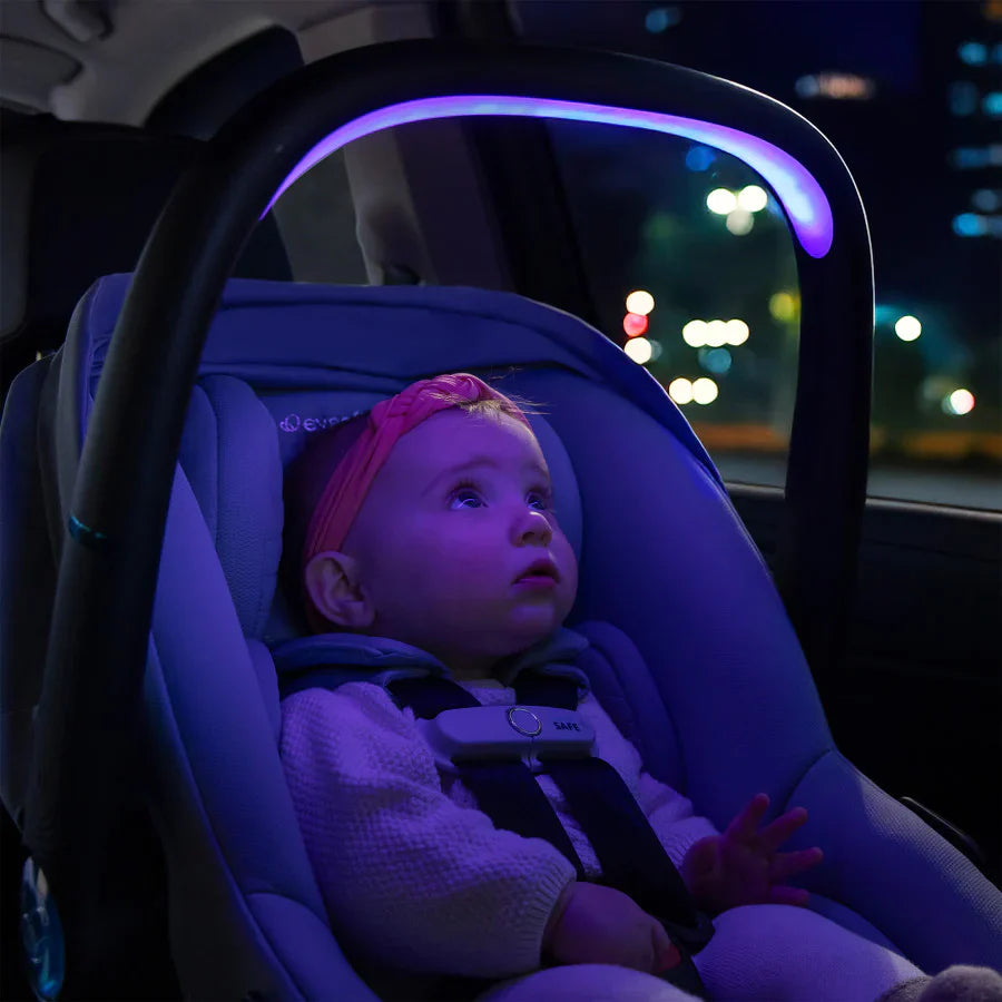 Evenflo Revolve180 LiteMax NXT Rotational Infant Car Seat with SensorySoothe