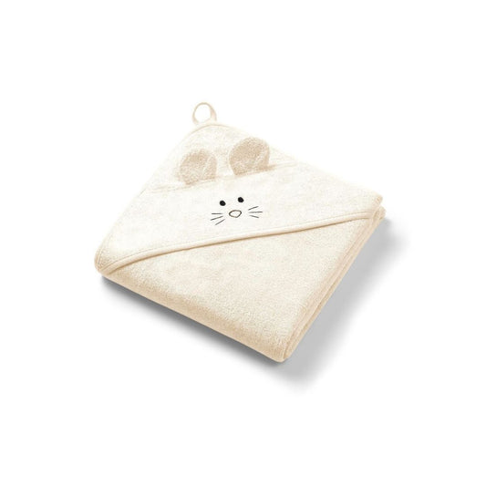 BabyOno Bamboo hooded towel 100x100cm Beige
