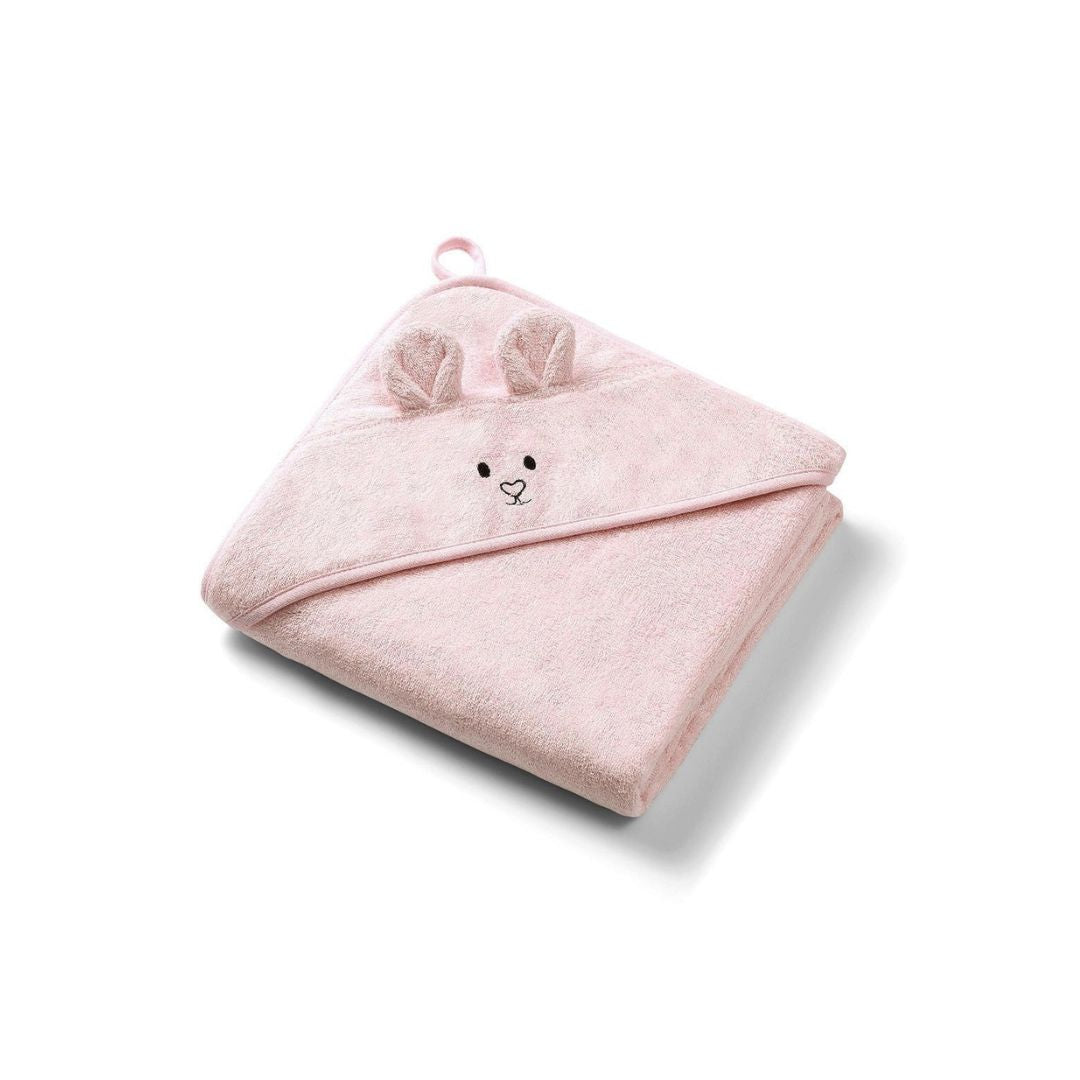 Babyono Bamboo Hooded Bath Towel 100x100cm - Pink