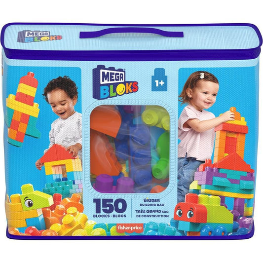 Mega Bloks Bigger Building Bag with 150 Pieces