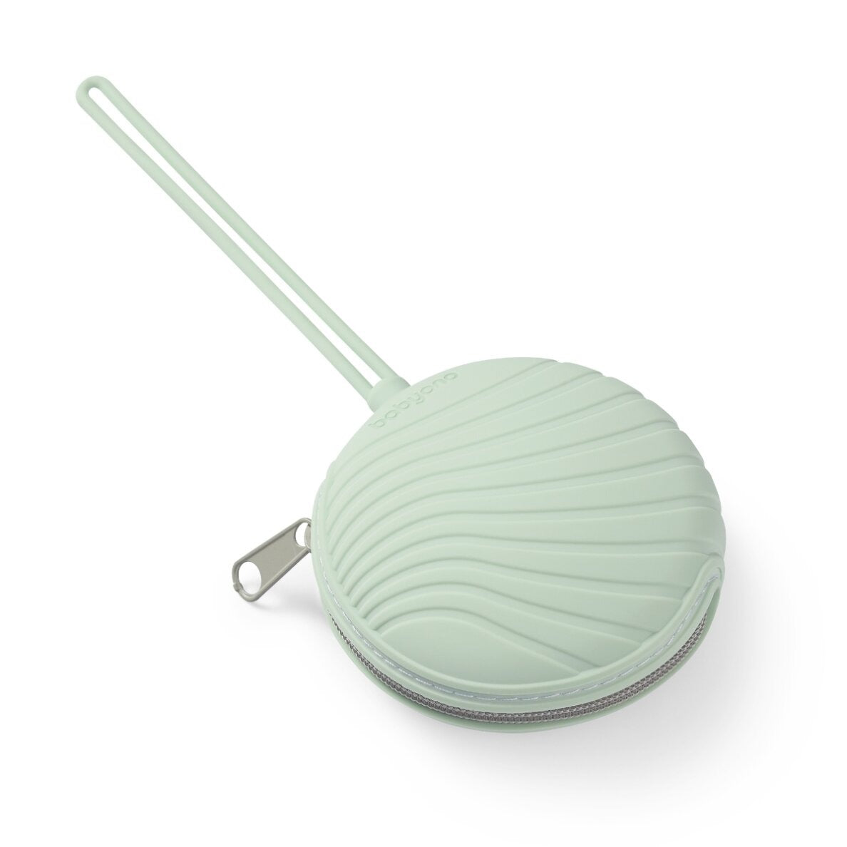 silicone soother case -green