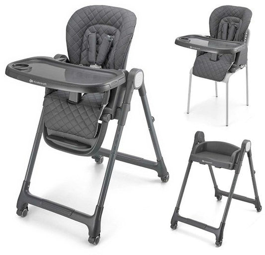 Multifunctional 3-in-1 high chair TULO - Gray