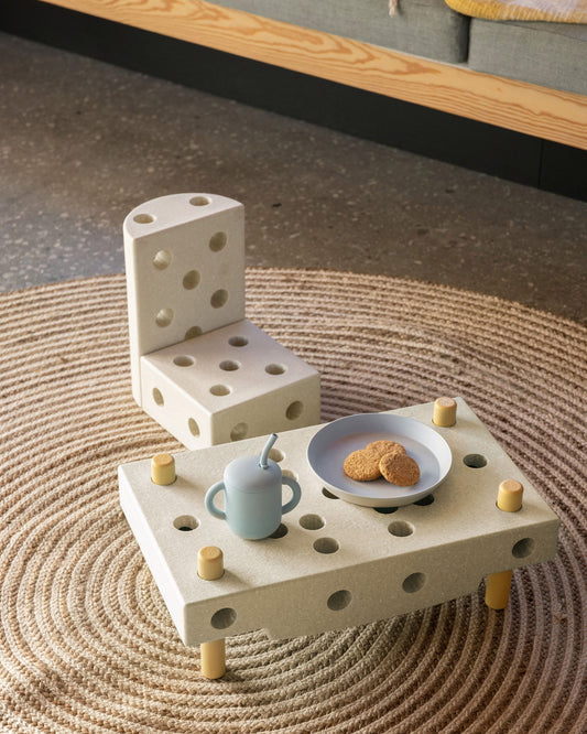 Curiosity Set-Sand Grey / Honey Yellow