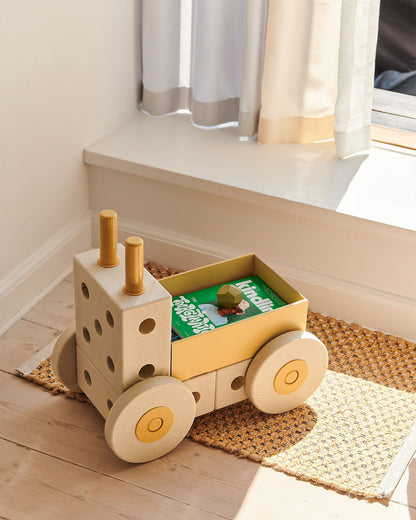 3-in-1 Baby Walker -Sand Grey / Honey Yellow
