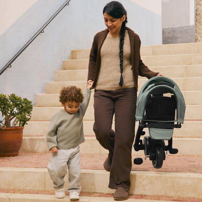 JAZZ 2 5-in-1 3-part children's tricycle- Grey