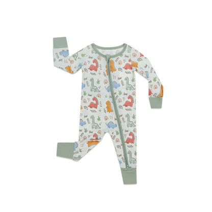 TeeJayz Dino Bamboo Zippy Onesie 18-24 Months
