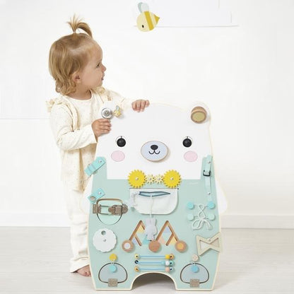 Wooden Activity Board Bear