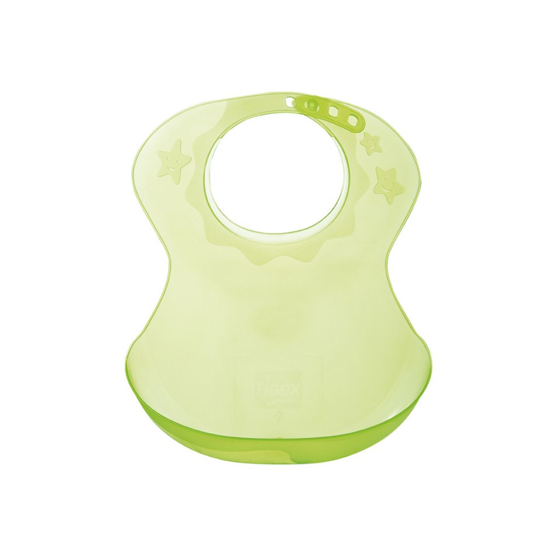 Tigex Flexible Plastic Bib Red-Green Assorted