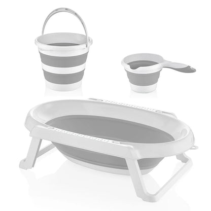 3-Piece Folding Bath Set