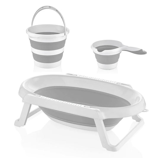 3-Piece Folding Bath Set