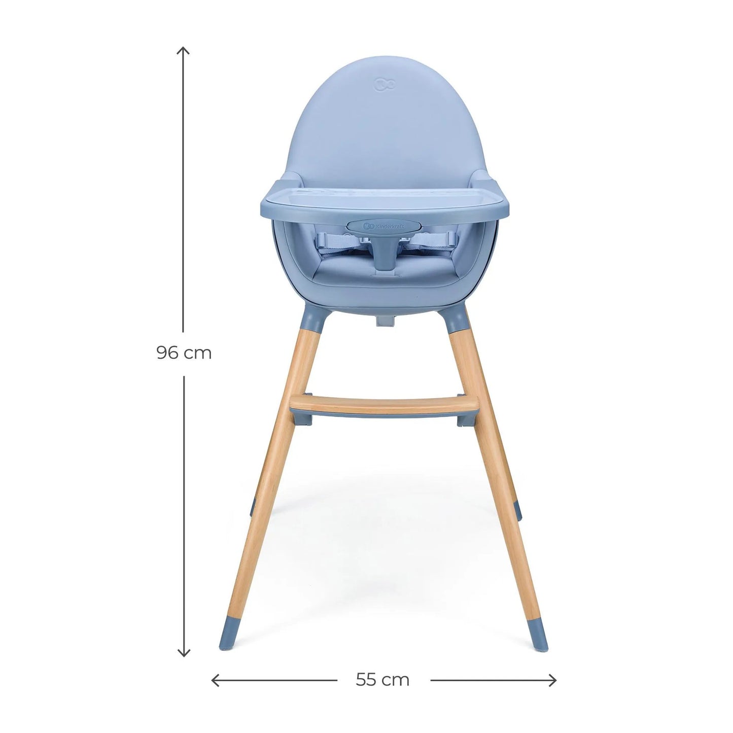 Kinderkraft: FINI 2 High Chair 2-in-1 (Nordic Breeze)