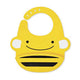 Zoo Fold & Go Silicone Bib - Bee: A Magical Mealtime Must-Have