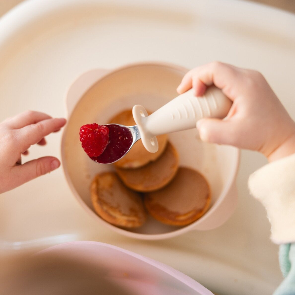 cutlery stainless steel -beige