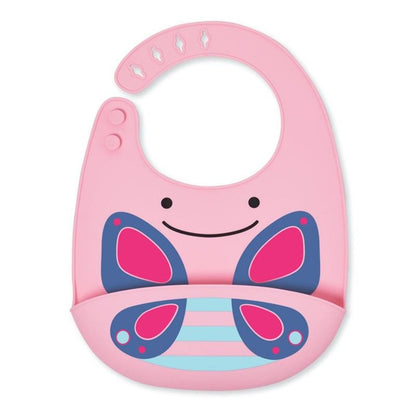 Zoo Baby Silicone Bib