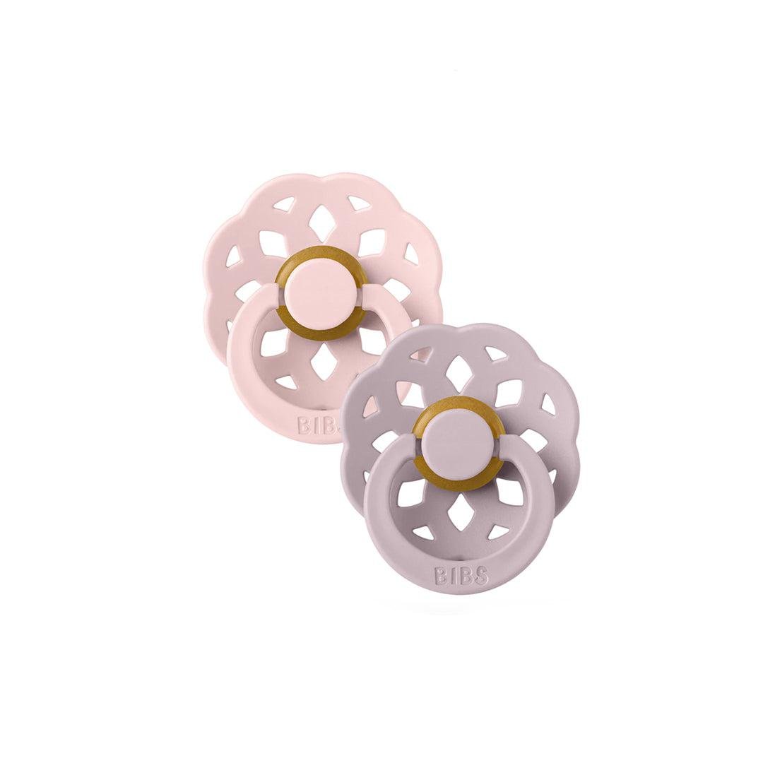 BIBS: Pacifier Boheme Latex - Blossom / Dusky Lilac (2 Pack)
