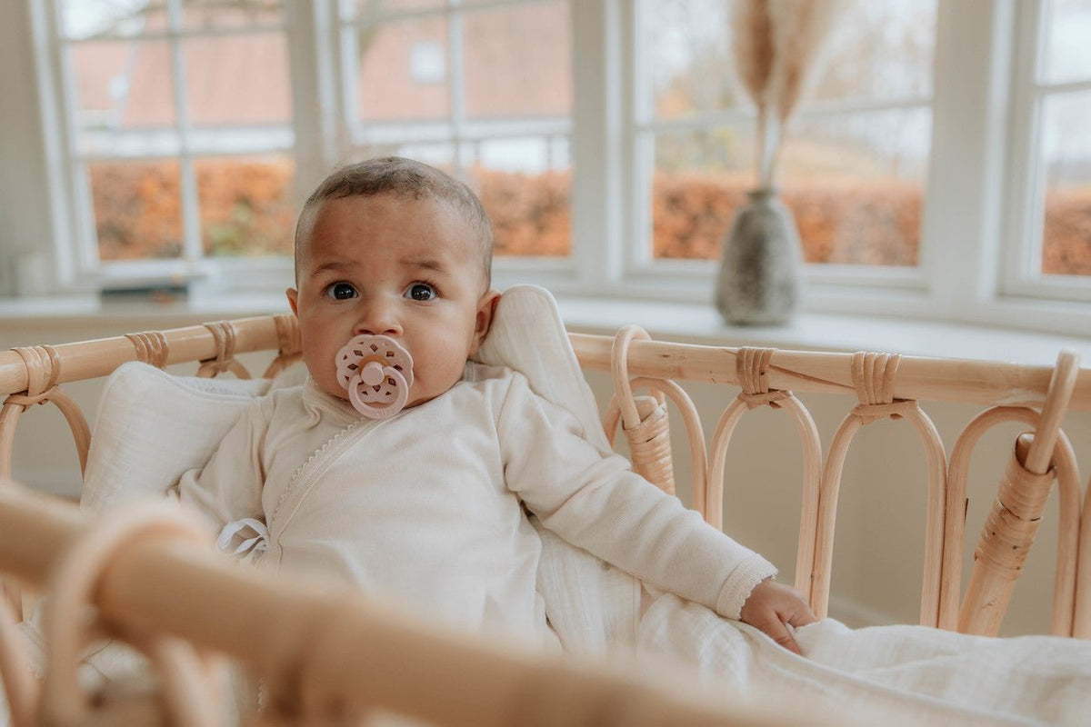 BIBS: Pacifier Boheme Latex - Ivory / Sage (2 Pack)