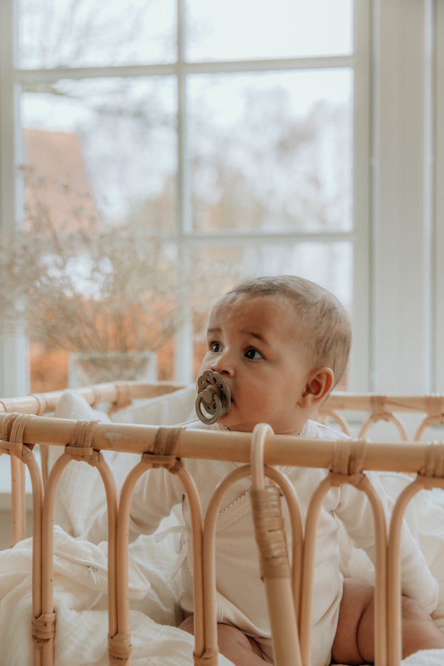 BIBS: Pacifier Boheme Latex - Ivory / Sage (2 Pack)