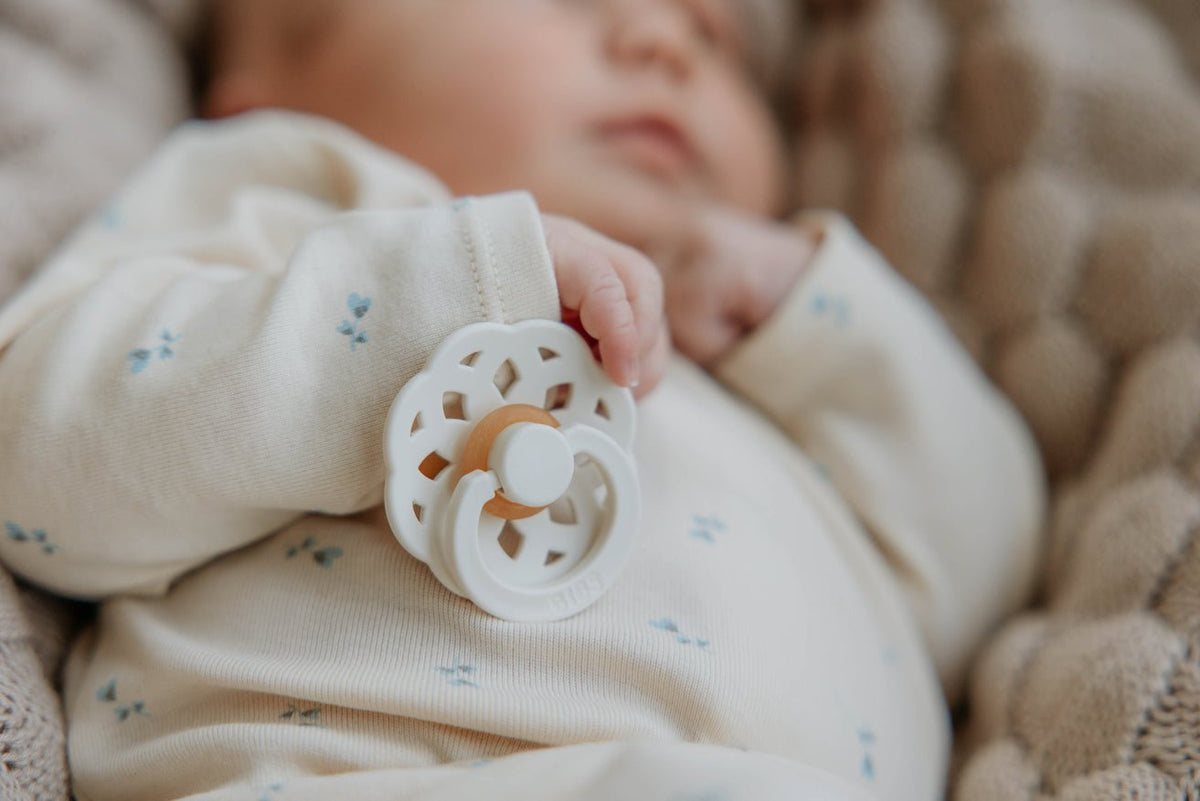 BIBS: Pacifier Boheme Latex - Ivory / Sage (2 Pack)