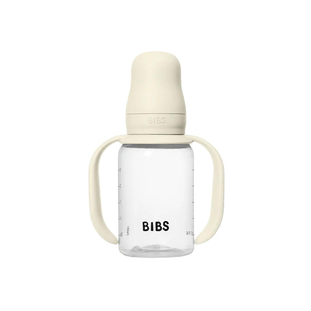 BIBS: Baby Sippy Bottle with Silicone Spout – Ivory (150 ml)