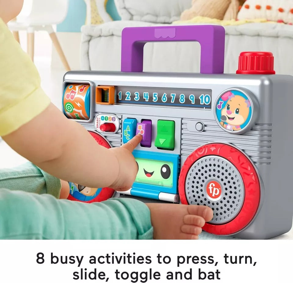 Fisher-Price Laugh & Learn Busy Boombox