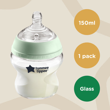 Tommee Tippee Closer to Nature Glass Baby Bottles