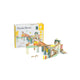 Classic World: Wooden Marble Blocks Construction Set