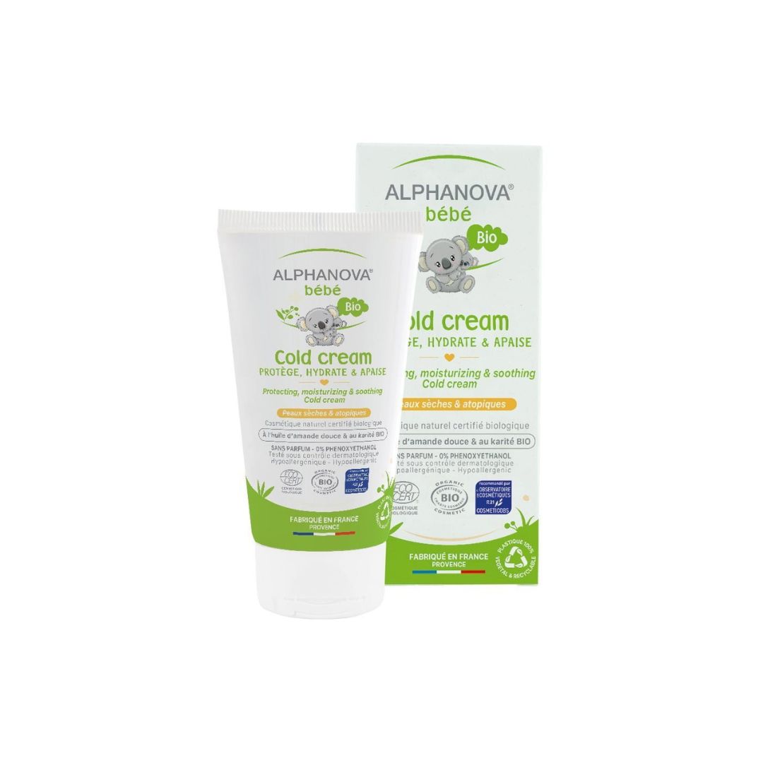 Alphanova Baby: Certified Organic Cold Cream (Dry & Irritated Skin)