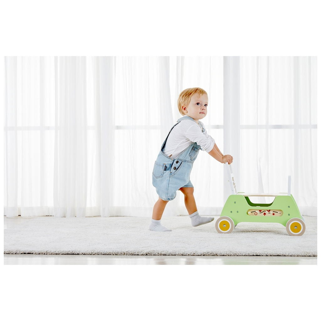 Classic World Learning Pram 2in1 Baby Walker & Activity Toy
