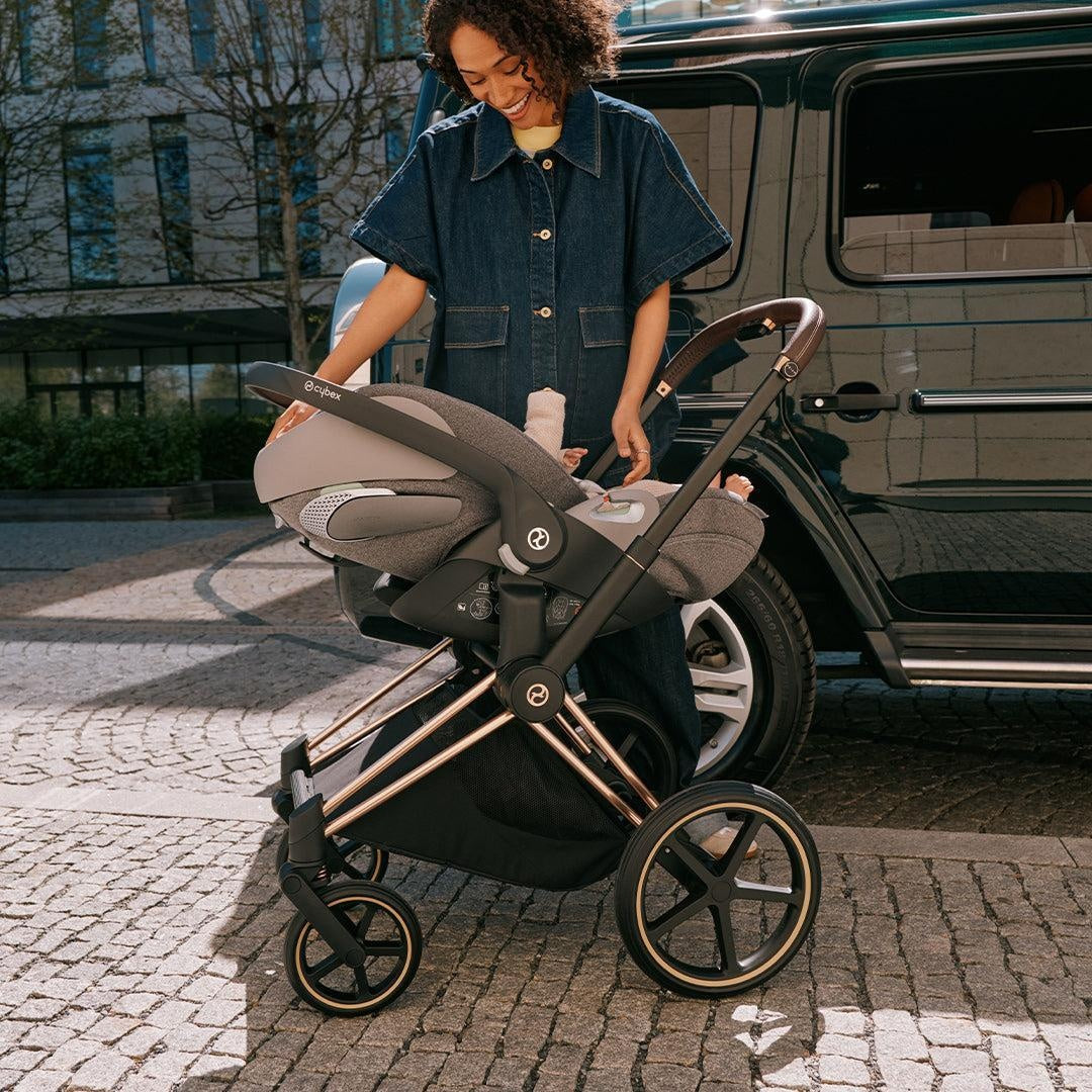 Cybex Cloud T i-Size Plus Infant Car Seat - Mirage Grey