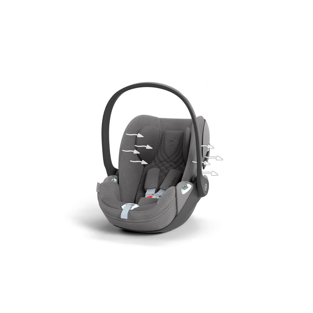 Cybex Cloud T i-Size Plus Infant Car Seat - Mirage Grey