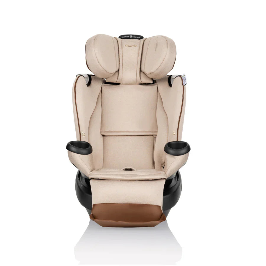Evenflo  limited edition Gold Revolve 360 Extend Rotational All-in-One Car Seat champagne