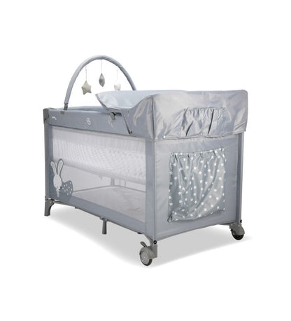 Tarvel Cot Complet Baby Rabbit Grey