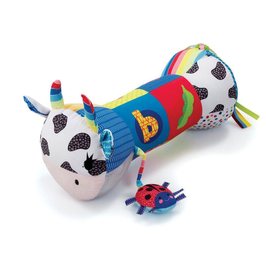 Elc Blossom Farm Martha Moo Tummy Time Roller