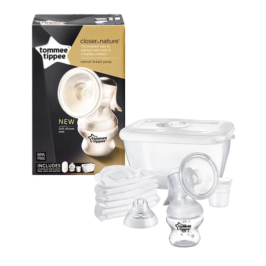 Compact & Comfortable Manual Breast Milk Pump